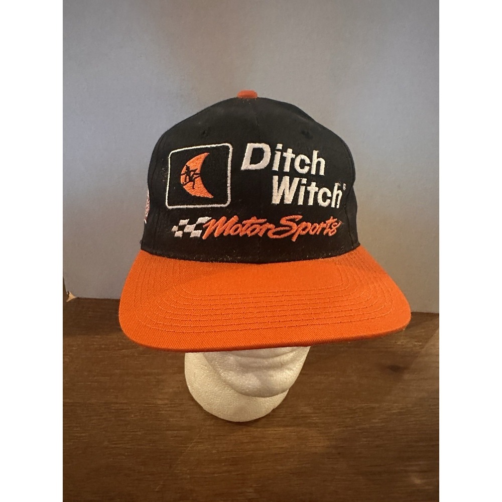 Ditch Witch Motorsports Baseball SnapBack Cap Hat Embroidered #18 Busch